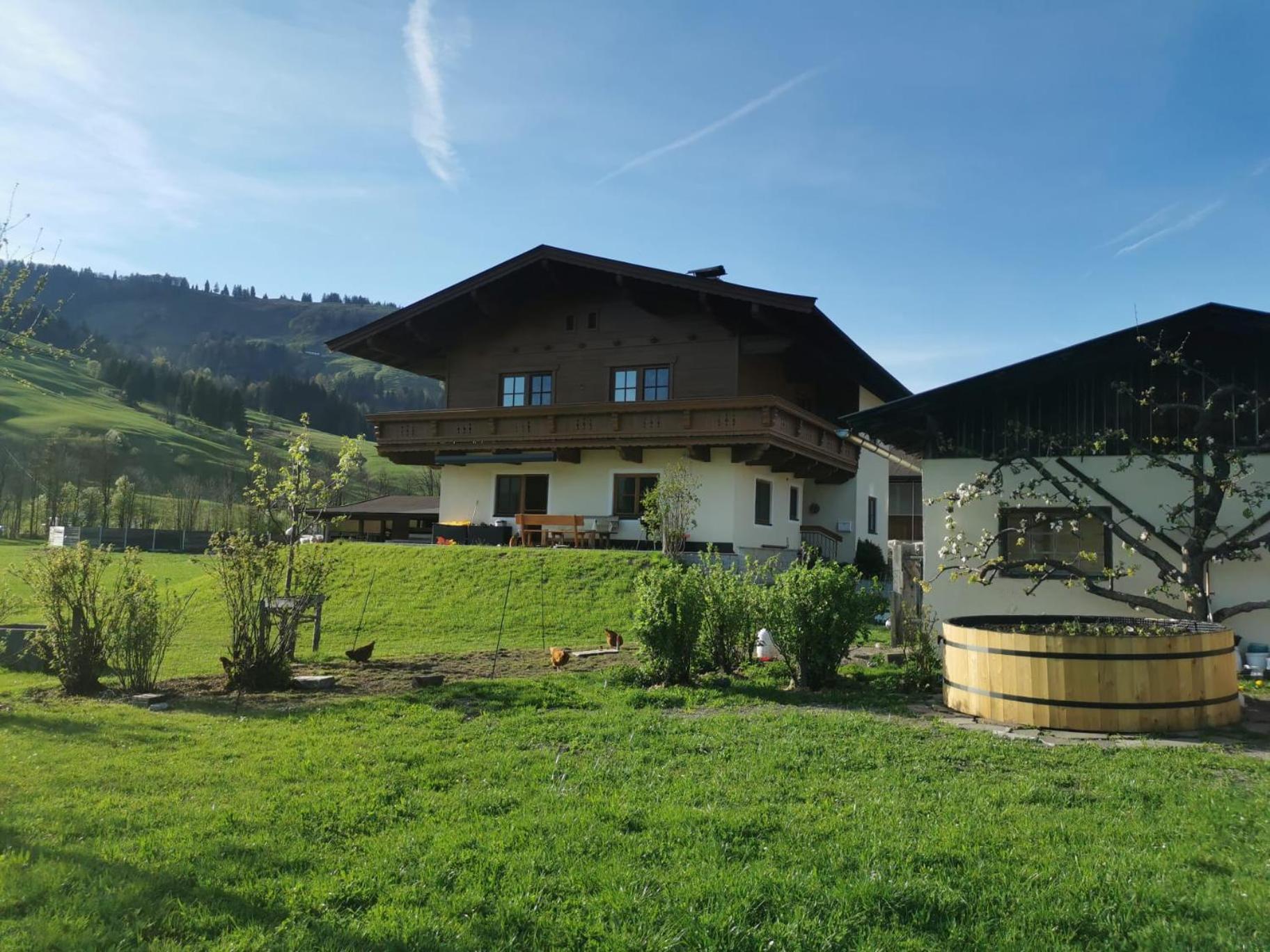 Ferienwohnung Eder Hochfilzen Exteriör bild