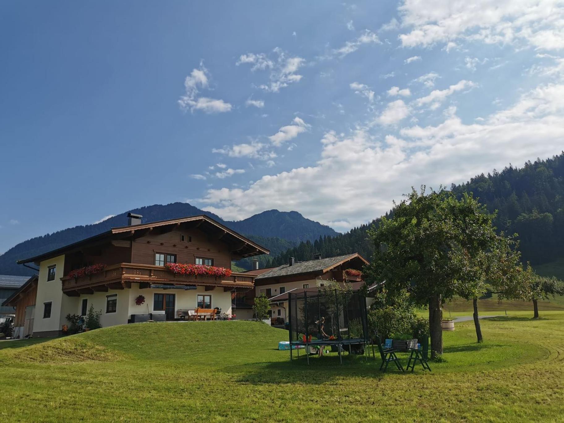 Ferienwohnung Eder Hochfilzen Exteriör bild